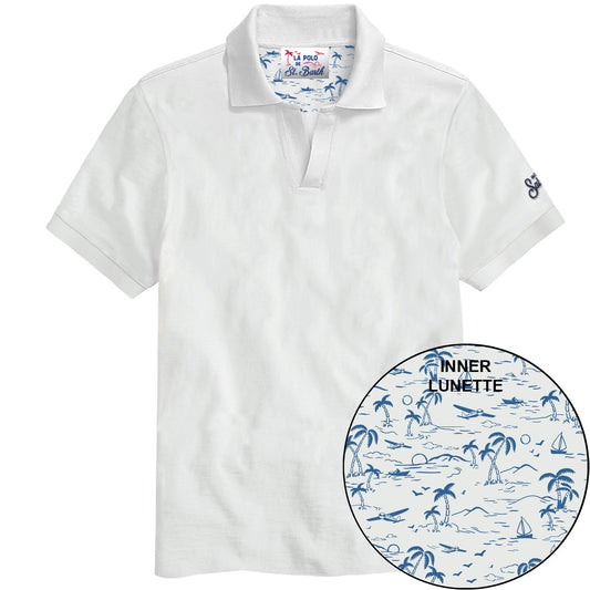 Polo Piquet CHARLES JERSEY STRECH - MC2 ST.BARTH