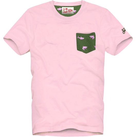 T-Shirt BLANCHE COTTON - MC2 ST.BARTH
